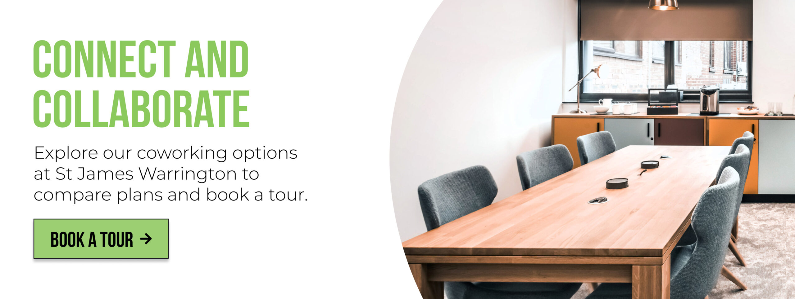 Connect and collaborate - explore our coworking options